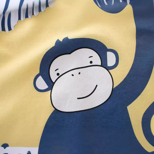 Boys' short-sleeved T-shirt children's half-sleeved animal stall supply 2024 summer new children's clothing wholesale one piece drop shipping