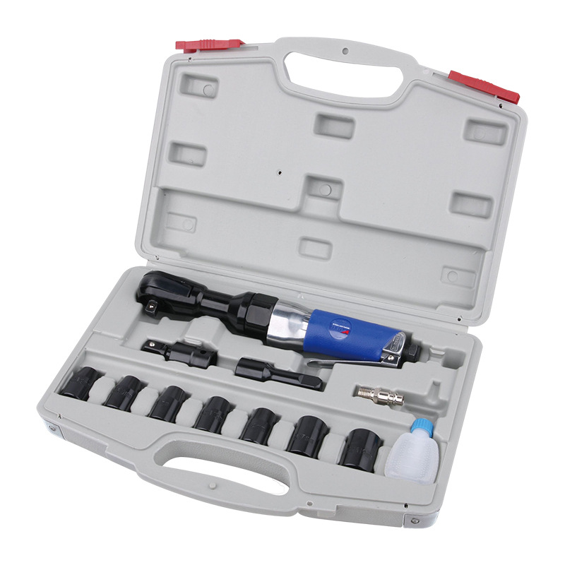 Herramientas de reparación y mantenimiento de automóviles multifuncionales personalizadas, herramientas neumáticas, herramientas de hardware de grado industrial, conjunto de herramientas de reparación de automóviles