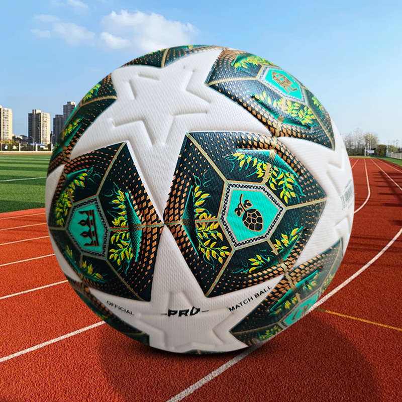 既製品のヨーロッパワールドカップ5号球 大人用プレミアリーグ試合用耐摩耗性サッカーボール チャンピオンズリーグPUレザー製サッカーボール|undefined