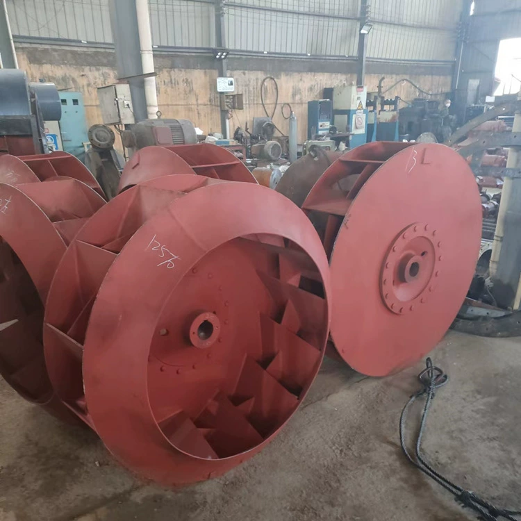 Высокотемпературная стойкость углеродистой стали центробежного вентилятора рабочего колеса для удаления пыли и дыма охлаждающего вентилятора