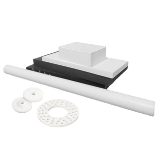 Teflon shockproof pad Teflon plate High wear-resistant PTFE plate Stair sliding support plate 5mm cutting