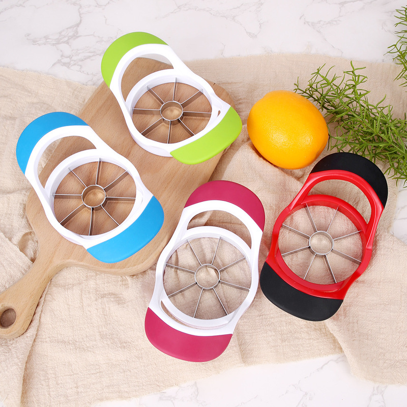 Amazon Apple Cutting Splitter Thickened Stainless Steel Corer Fruit Cutter Large Fruit Slice Splitter