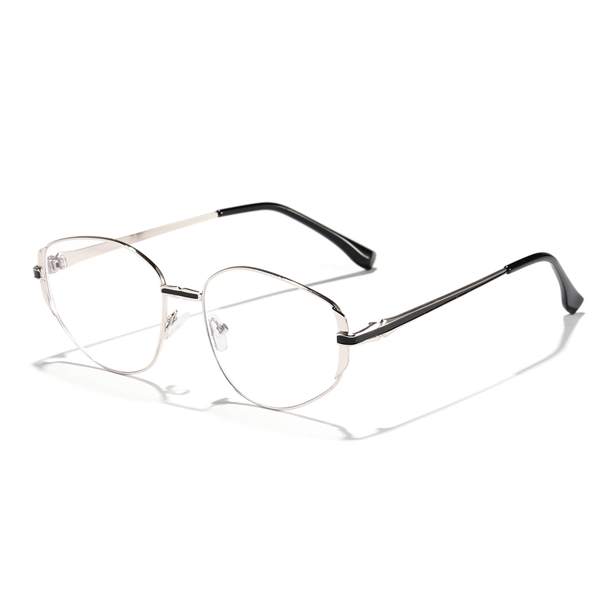 Nuevas gafas de sol de metal de montura pequeña retro transfronterizas, gafas de sol de alta gama europeas y americanas