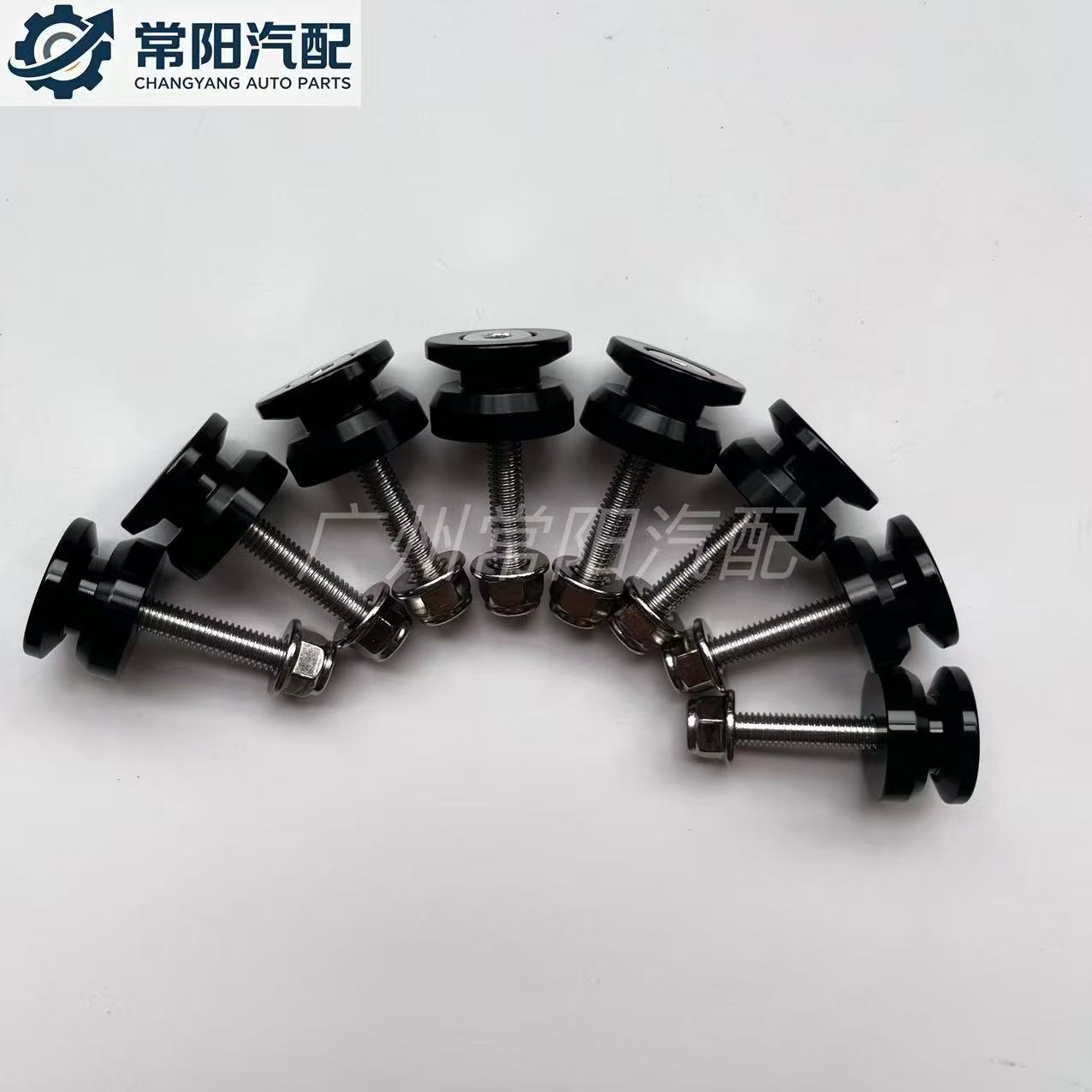 In-stock motorcycle side box buckle, aluminum alloy quick-release clip, silent buckle, motorcycle side box fixing buckle, wear-resistant