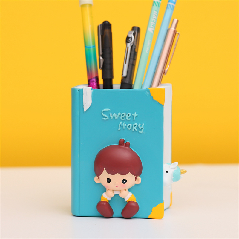 Regalo navideño nuevo estilo de fantasía sirena de concha luz de portalápices niña ins decoración de la habitación decoración venta directa de fábrica