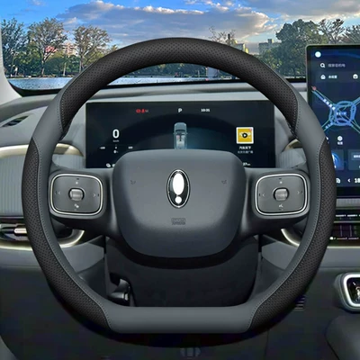 2026 Model Ora 5 Steering: Steering wheel cover - euler-d-type-black-starry-night-grey-ultra-slim-edition-standard
