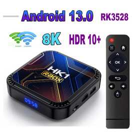 跨境HK1 RBOX K8S安卓13网络机顶盒TV BOX双频wifi 8K高清蓝牙4.0