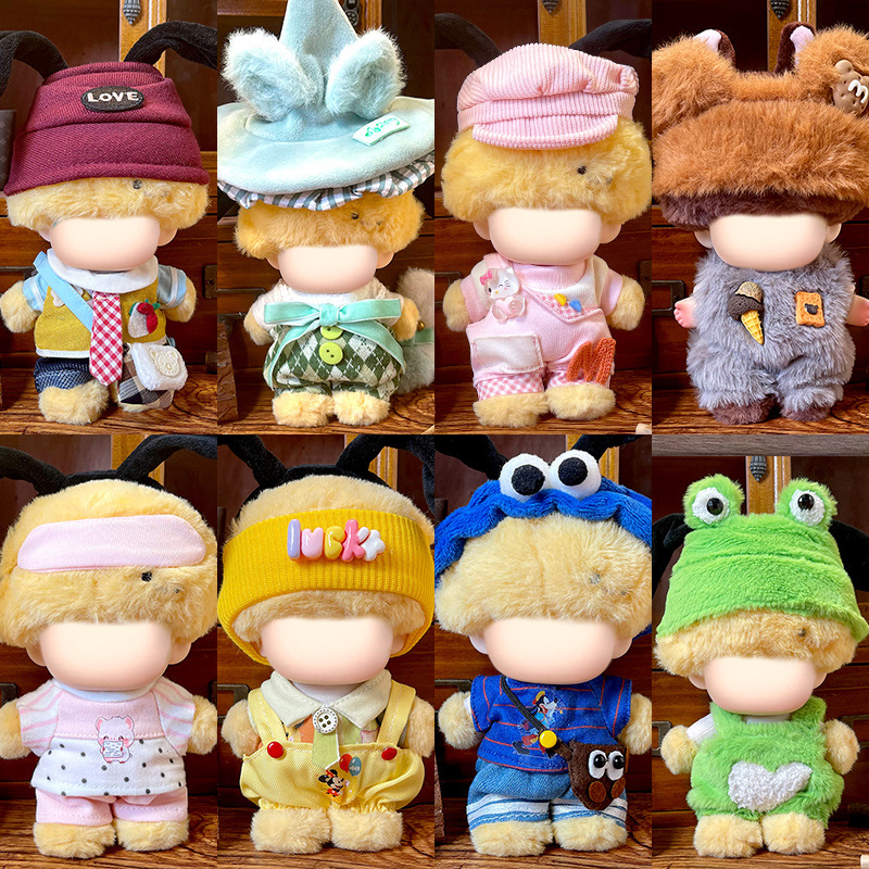 Only Clothes Suitable for Dimoo World Baby Clothes, Dress-Up Clothes, Star Bone Overalls Suit