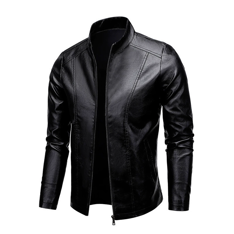 Трансграничные новые повседневные мужские кожаные куртки свободные кожаные куртки топ пальто мужской внешней торговли мотоциклетные кожаные рубашки