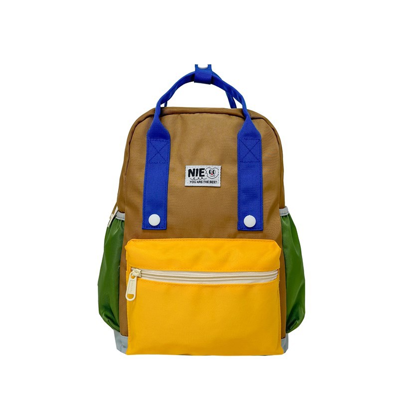 Mochila de moda coreana para niños y niñas, mochila de jardín de infantes, mochila de niños con colgantes de gran capacidad