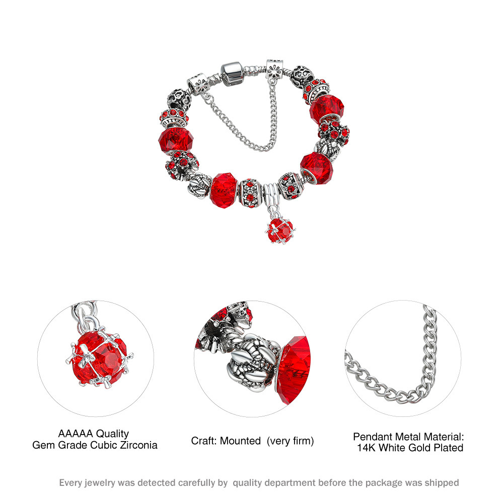 Fashion Flower Platinum (Platinum) Plating Womenu0027S Bracelets 1 Piece