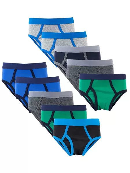 5 boys and children's underwear cotton triangle solid color matching male children wholesale cross-border factory wholesale
