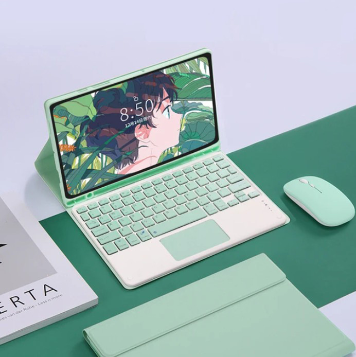 適用米タブレットPad 6/5 6S Pro12.4 bluetoothタッチキーボード赤米SE 11インチ保護カバー|undefined