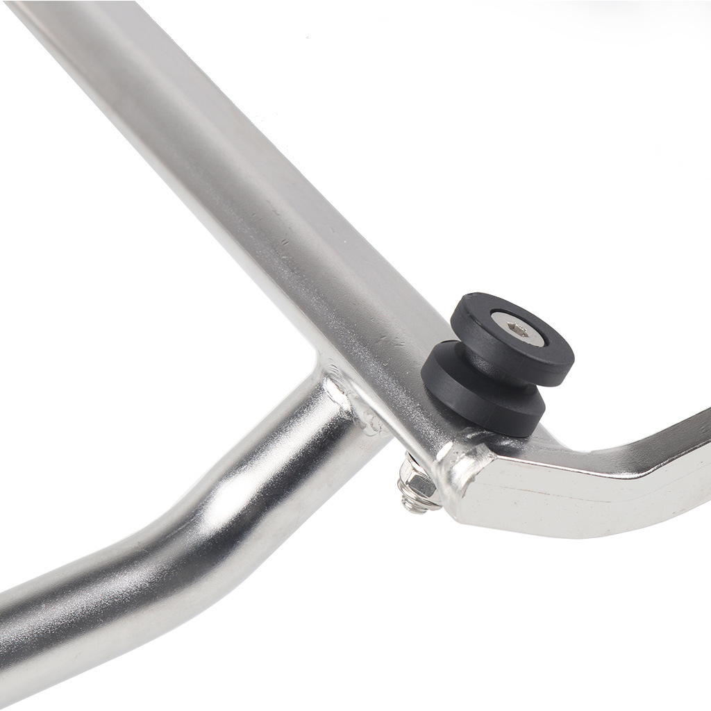 Adecuado para haojue Suzuki motocicleta modificación DL650XT cola portaequipajes derecha ocultar caja de escape lateral soporte