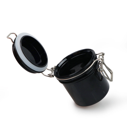 Activated charcoal eyelash glue storage tank eyelash beauty tool storage storage box grafted eyelash glue sealed storage tank