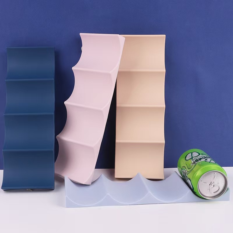 Amazon's Popular Simple Wine Storage Rack Refrigerator Beverage Storage Rack Portable Storage Rack