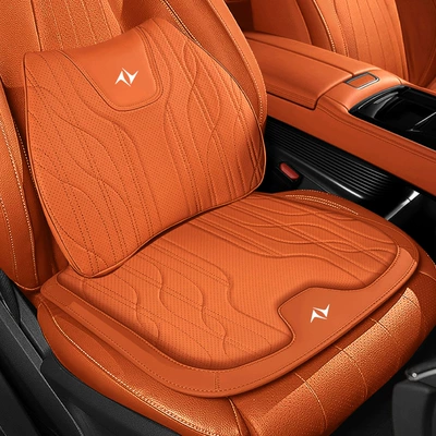Seat Pillow Supplies Eπ Accessories — Waist support - emma-orange-seat-cushion-lumbar-support