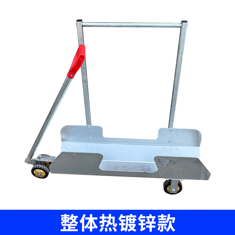 remolque de cerdo muerto tirado manualmente de carro de cerdo muerto remolque grueso pesado carro de tres ruedas para cerdo carro de eliminación de cadáveres de animales