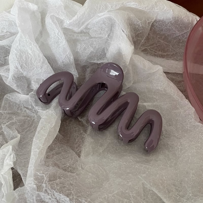 La parte posterior de la cabeza horquilla de perlas grande al por mayor pinza de metal ins pinza de tiburón sensación de alto nivel, simple, horquilla femenina