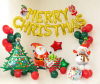 Christmas Festival decorative supplies aluminum membrane balloon 16 -inch Merry Christmas aluminum aluminum membrane balloon banner