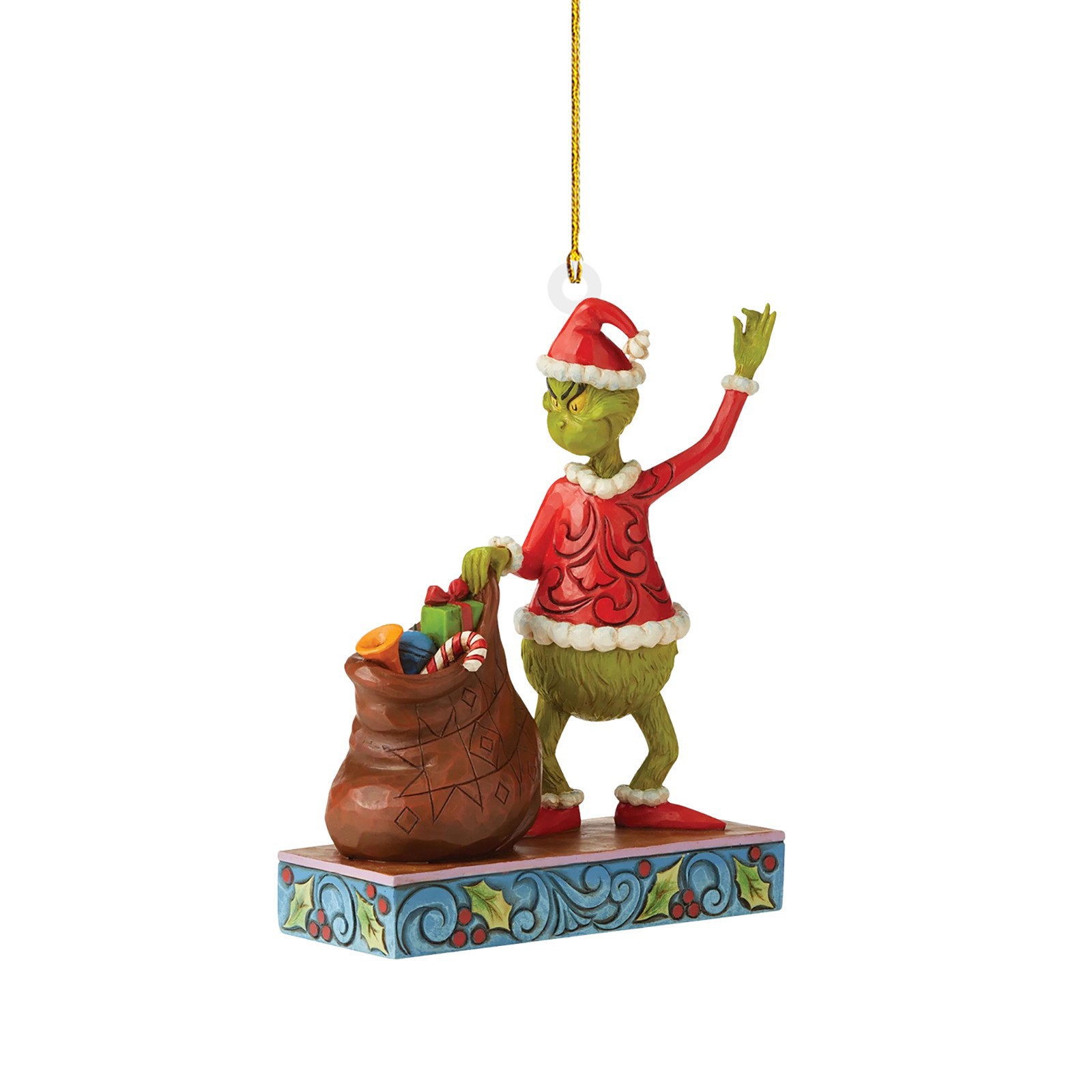 Colgante creativo de Navidad Grinch transfronterizo decoraciones para árboles de Navidad colgante de acrílico