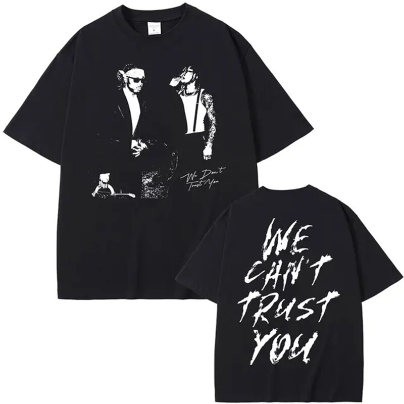 Rapper Future with Subway 2024 New Hip Hop Album We Don't Trust You Graphic Men's and Women's Casual T-Shirts