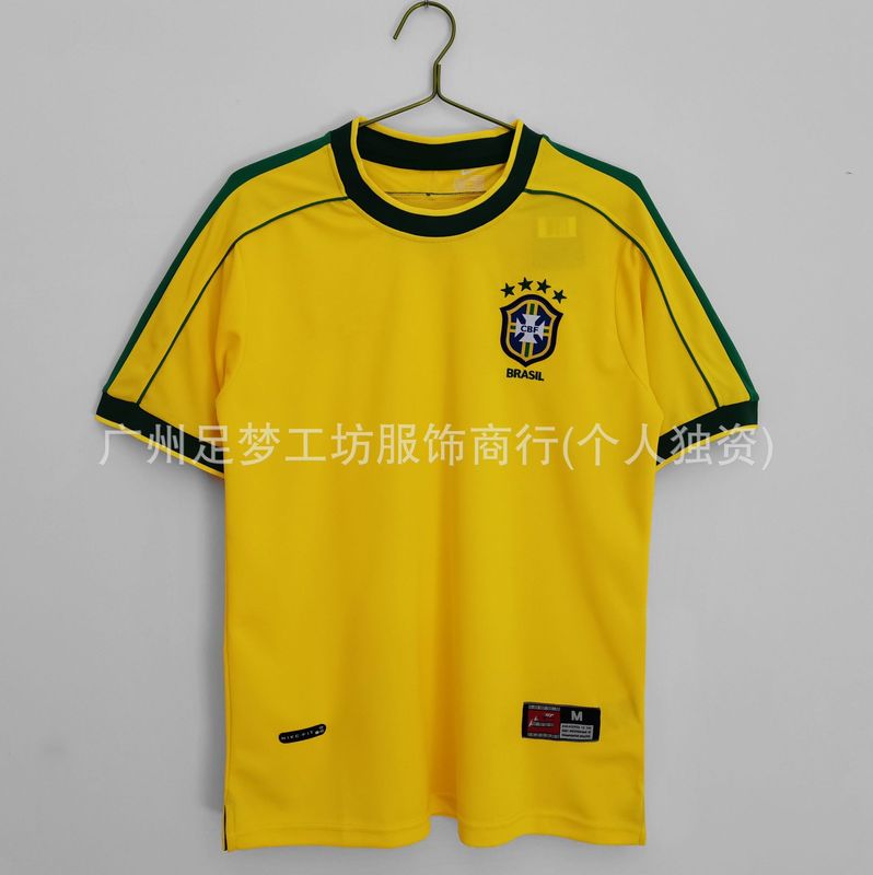 サッカーのリーグ・ジャーマン・サッカーユニフォーム、ブラジルACサンクトスのホームジャージ、ナイジェリアのアヤックスの半袖レトロジャージ|undefined