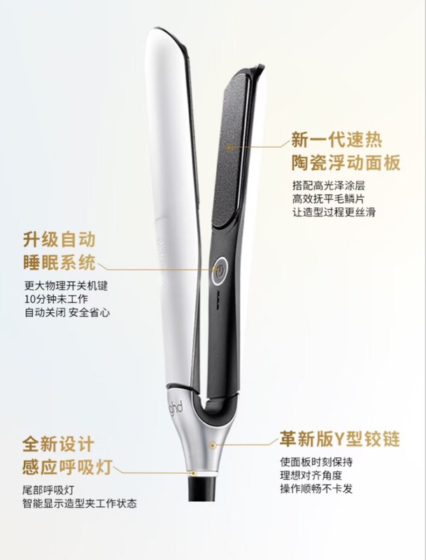 跨境Ghd钻光款欧规直发器卷发拉直造型器直发器多功能|undefined