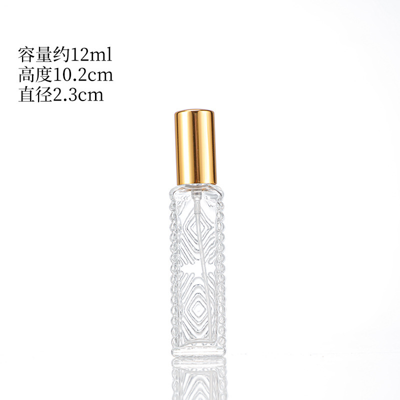 现货香水瓶模制玻璃化妆品包材分装瓶便携旅行装补水喷雾小瓶批发|undefined
