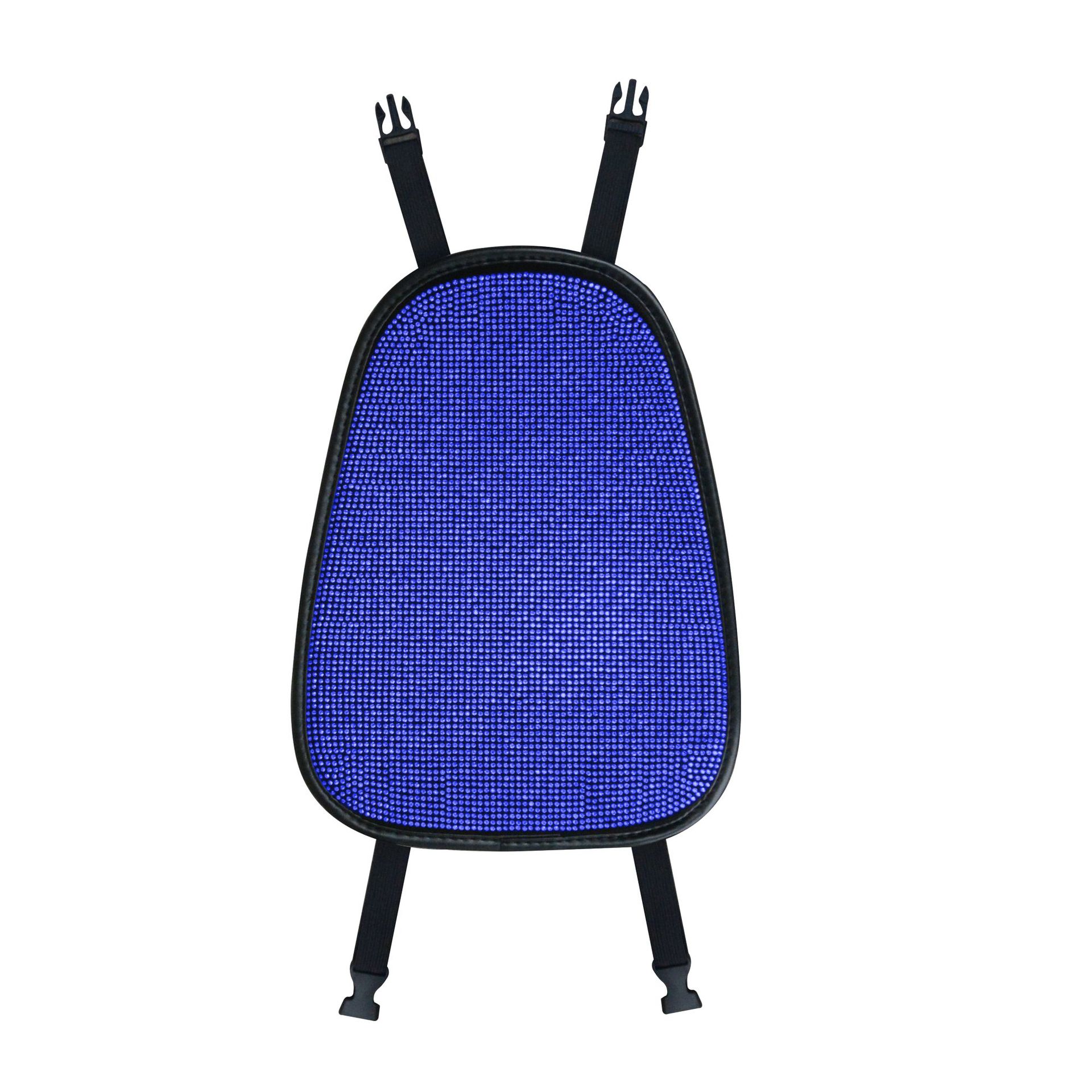 Seat cushion, seat cover – Universal Cushion Leather Rhinestone - blue-diamond-starry-sky-single-head-cover