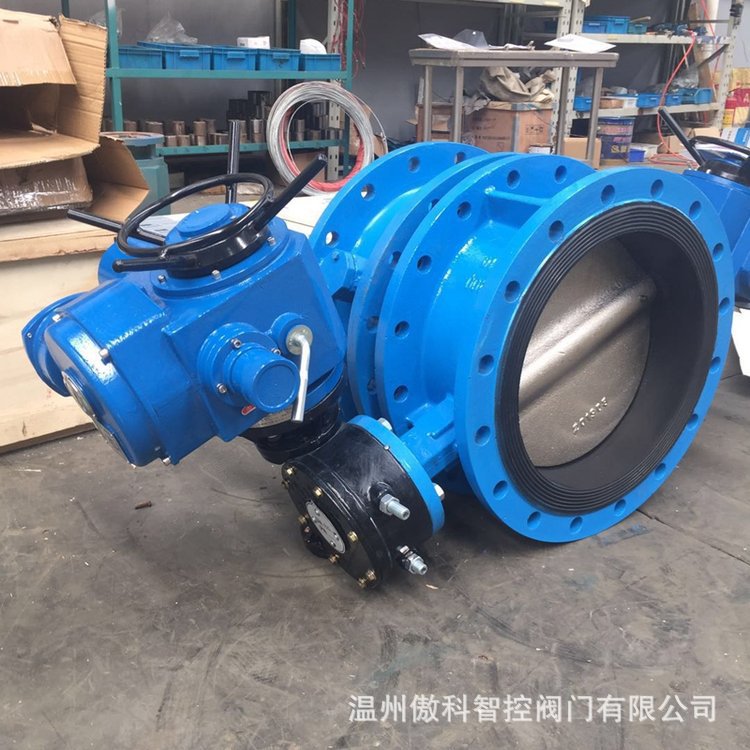 DN700 衬胶法兰蝶阀 D941J-16C 远程控制电动开关衬胶脱硫蝶阀