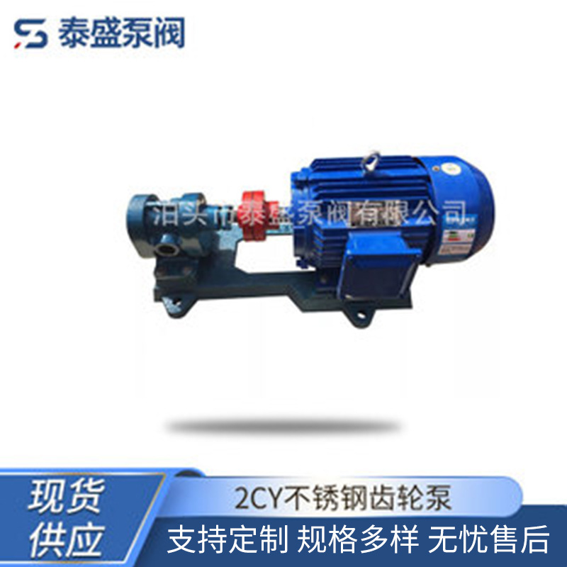 厂家直供2CY不锈钢齿轮泵|齿轮油泵 可调式DN1寸高压齿轮泵 现货