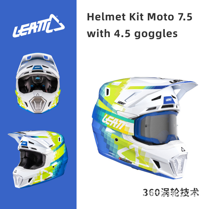 South Africa Leatt Motorcycle Off-Road Helmet Cycling Helmet Trail Mountain Bike Safety Helmet Racing Helmet Men's 3C 7.5 South Africa Leatt Motorcycle Off-Road Helmet Cycling Helmet Trail Mountain Bike Safety Helmet Racing Helmet Men's 3C 7.5