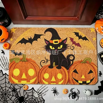 Outdoor Entrance Shoe Changing Area, Imitation | Avtomobil döşəmə paspasları - zx-halloween-spooky26-4060halloween-decorative-wire-ring