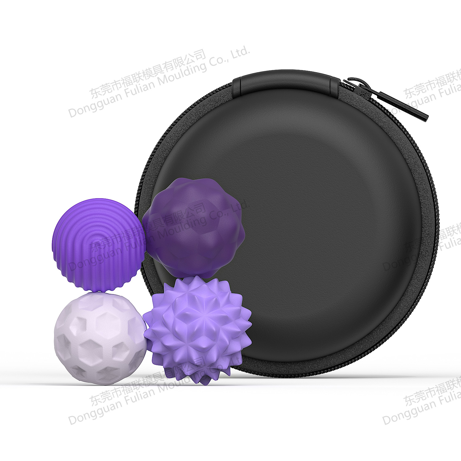 보라색 4개(박스형)