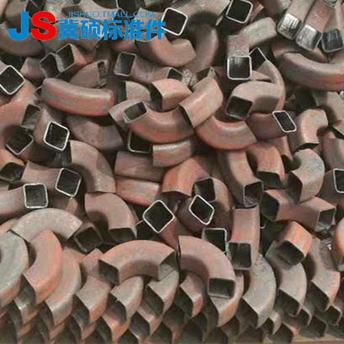 WBZ7 carbon steel welded 90 degree square elbow seamless flat elbow square elbow square iron pipe special-shaped square tube rectangular tube
