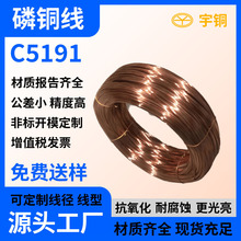 高弹性c5191磷铜线高精特硬磷铜丝 镀锡铜丝磷青铜焊条