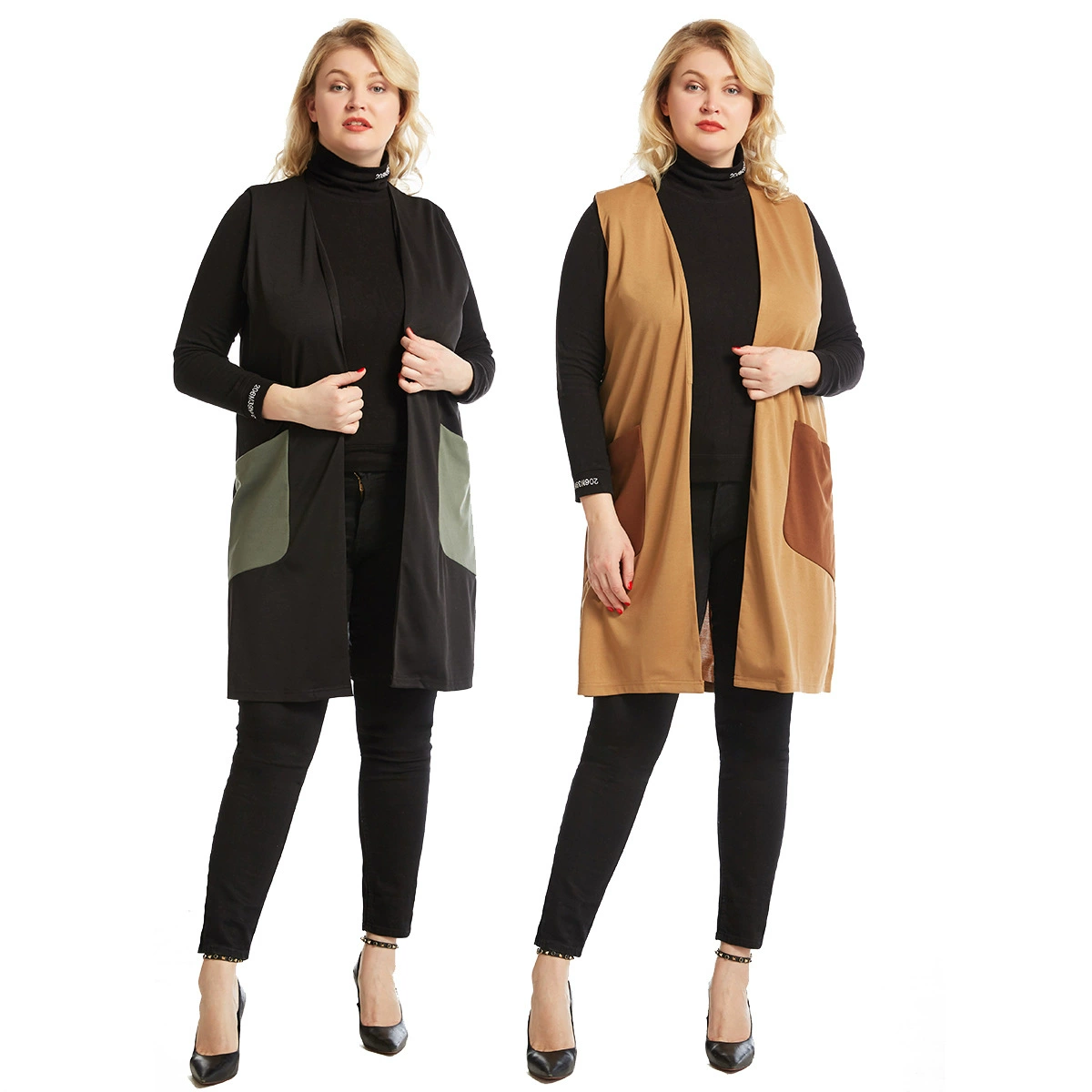 Жилет, oversize, середина длины, Aliexpress, ebay, Amazon