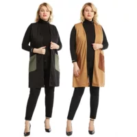 Жилет, oversize, середина длины, Aliexpress, ebay, Amazon