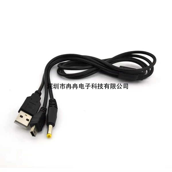 Suitable for PSP 1000 2000 3000 2-in-1 USB charging cable