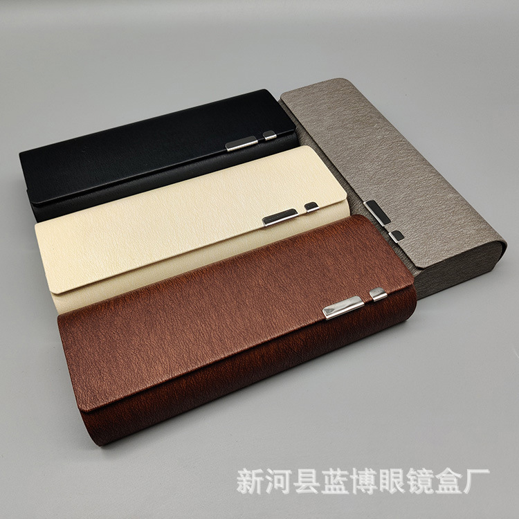 Factory Sales Retro Compression-Resistant Iron Clad Flip Optical Myopia Men's and Women's Glasses Box Multicolor Sunglasses Storage Box Factory Sales Retro Compression-Resistant Iron Clad Flip Optical Myopia Men's and Women's Glasses Box Multicolor Sunglasses Storage Box