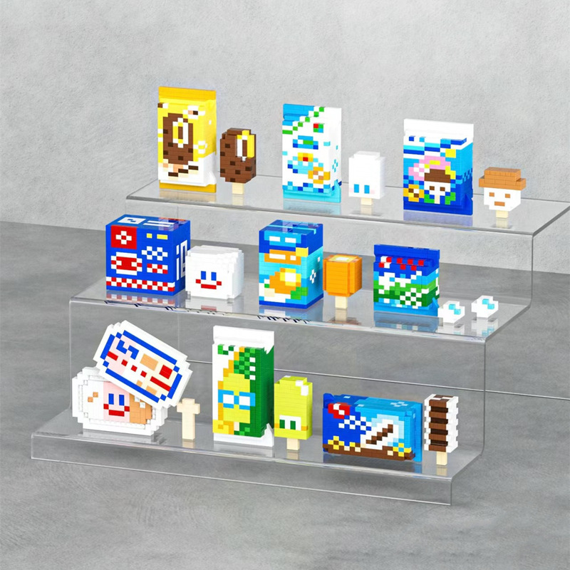 Free Shipping Educational Toys Building Blocks for Children Boys and Girls Summer Cool Ice Cream Popsicle Model Puzzle Gift Wholesale Free Shipping Educational Toys Building Blocks for Children Boys and Girls Summer Cool Ice Cream Popsicle Model Puzzle Gift Wholesale