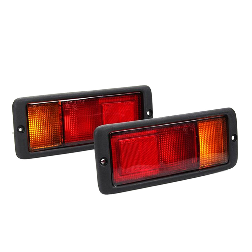 Aplicable a Mitsubishi 03 - 06 Pajero V31V32V33V46 Leopard Black King parachoques traseros lámpara de niebla