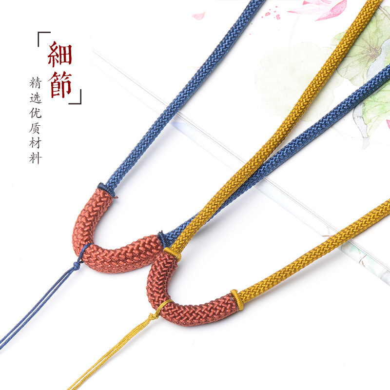 New thick dense woven Taiwan line diy handmade necklace rope jade pendant pendant rope sweater chain wholesale New thick dense woven Taiwan line diy handmade necklace rope jade pendant pendant rope sweater chain wholesale