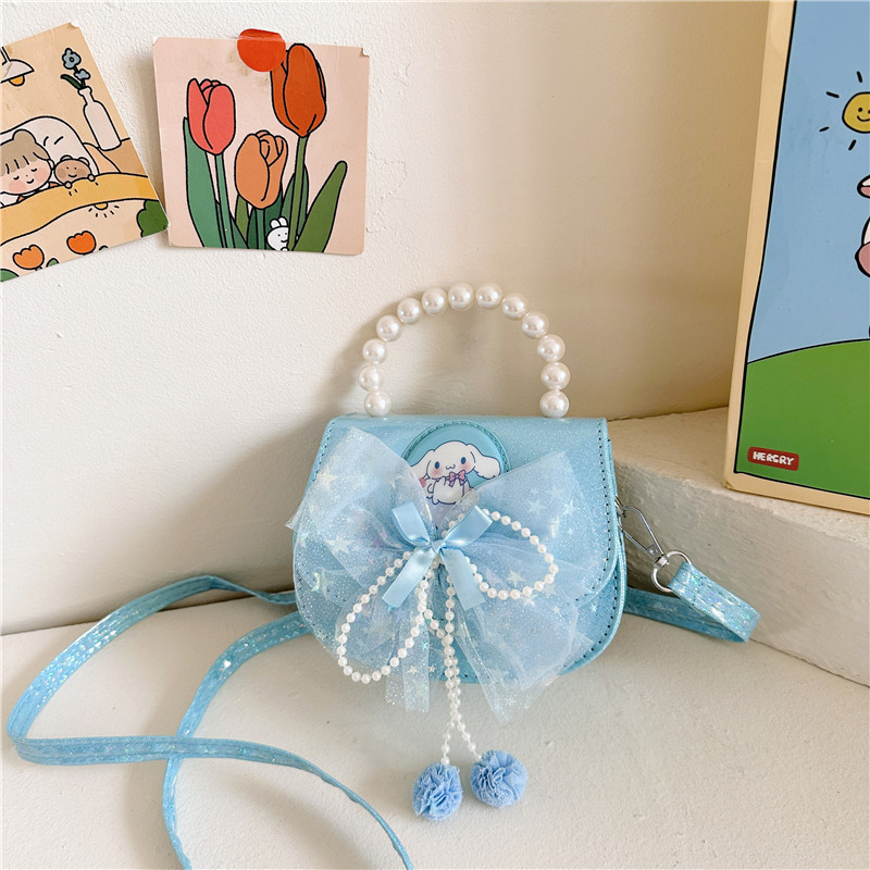 Luz intermitente, bolso de mano Kulomi, bolso de mochila para niños, princesa Melody, bolso de hombro para chicas lindas.