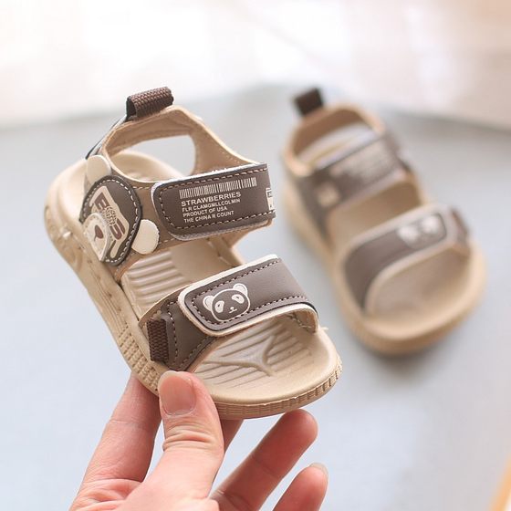 Summer New Children's Sandals Baby Beach Shoes Soft Bottom Boys sneaker Small and Medium Children Baby Shoes Open Toe Sandals