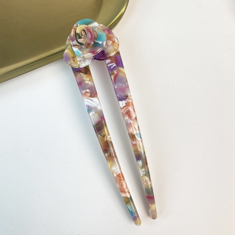 Holiday, Festival Occasion Retro Women's Geometric Acetic Acid Sheets Hair Sticks
