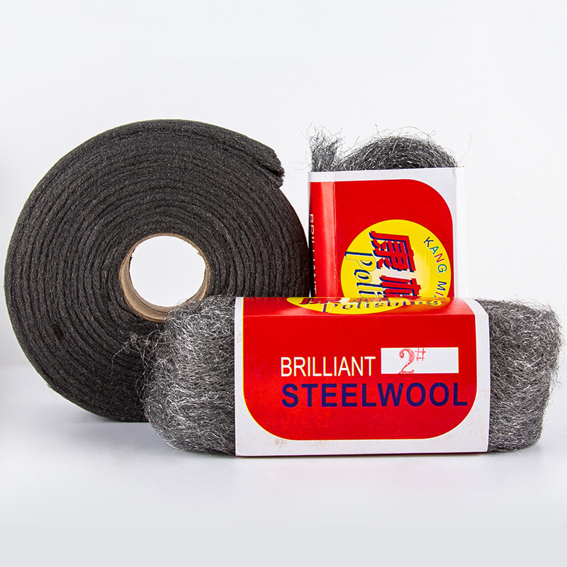 Steel Wool Cotton for Polishing Rosewood Furniture, Grinding Marble, Cleaning Tiles, and Removing Burrs from Glass, Sizes 0, 1, 0000