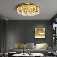 客廳燈2021年新款現代簡約大燈大氣個性創意頂燈卧室燈網紅吸頂燈