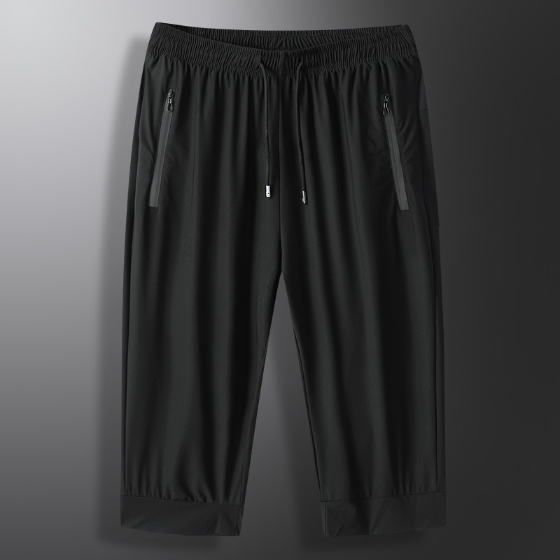 胜天龙男士休闲裤韩版潮流大码七分裤子男装加大户外运动裤代发